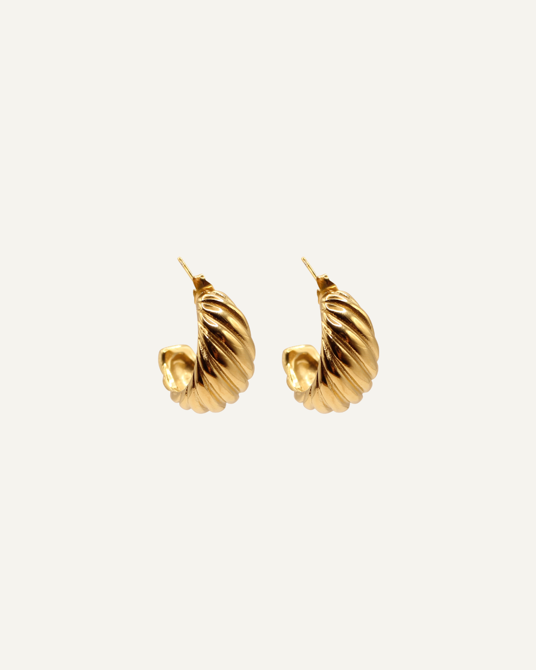 Eddie | Boucles d'oreilles en acier inoxydable