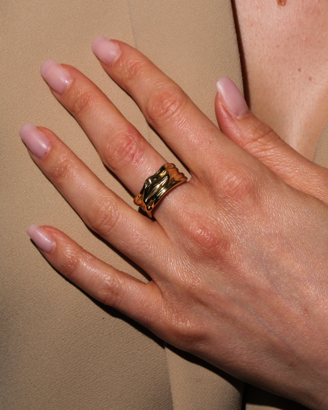 Félicie |Bague en acier inoxydable