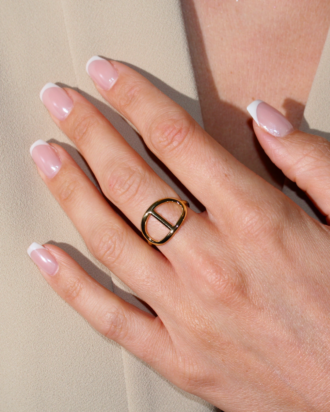 Hana | Bague en acier inoxydable
