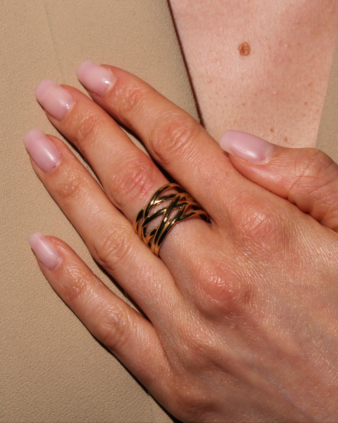 Milan | Bague en acier inoxydable