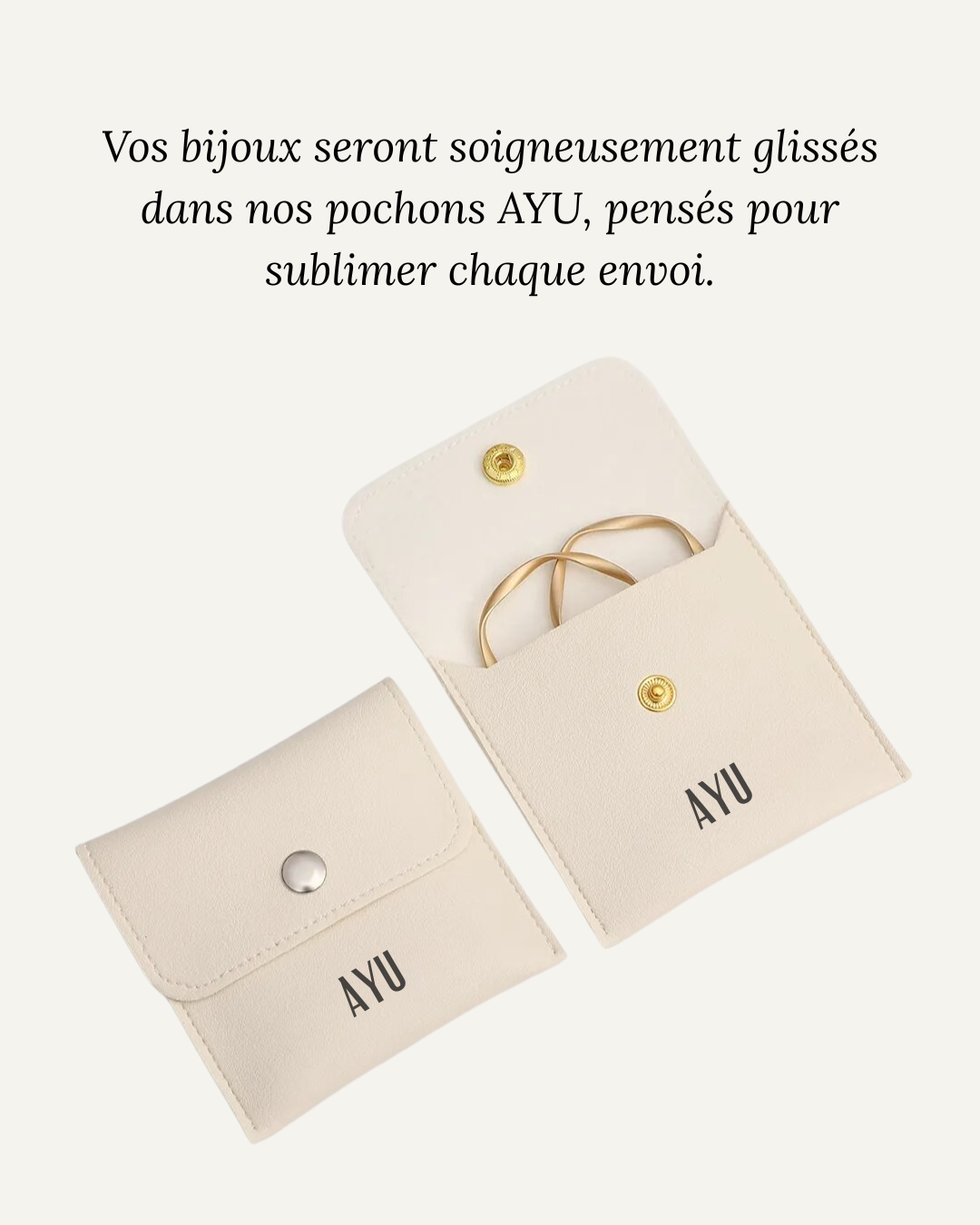 Hana | Bague en acier inoxydable