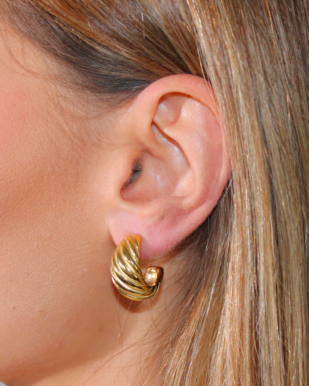 Eddie | Boucles d'oreilles en acier inoxydable