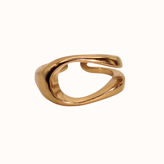 Florence|Bague en acier inoxydable