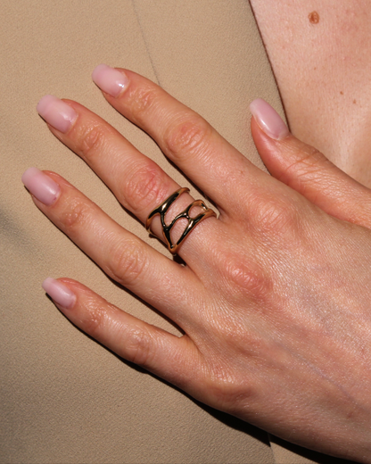 Pure | Bague en acier inoxydable