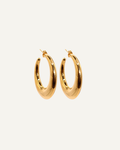 Rosalie | Boucles d'oreilles en acier inoxydable